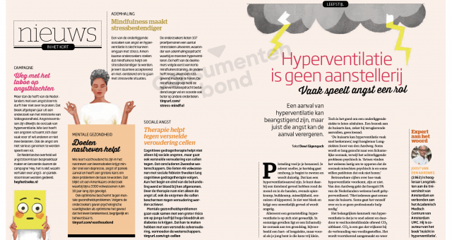 Dossier ‘hyperventilatie’